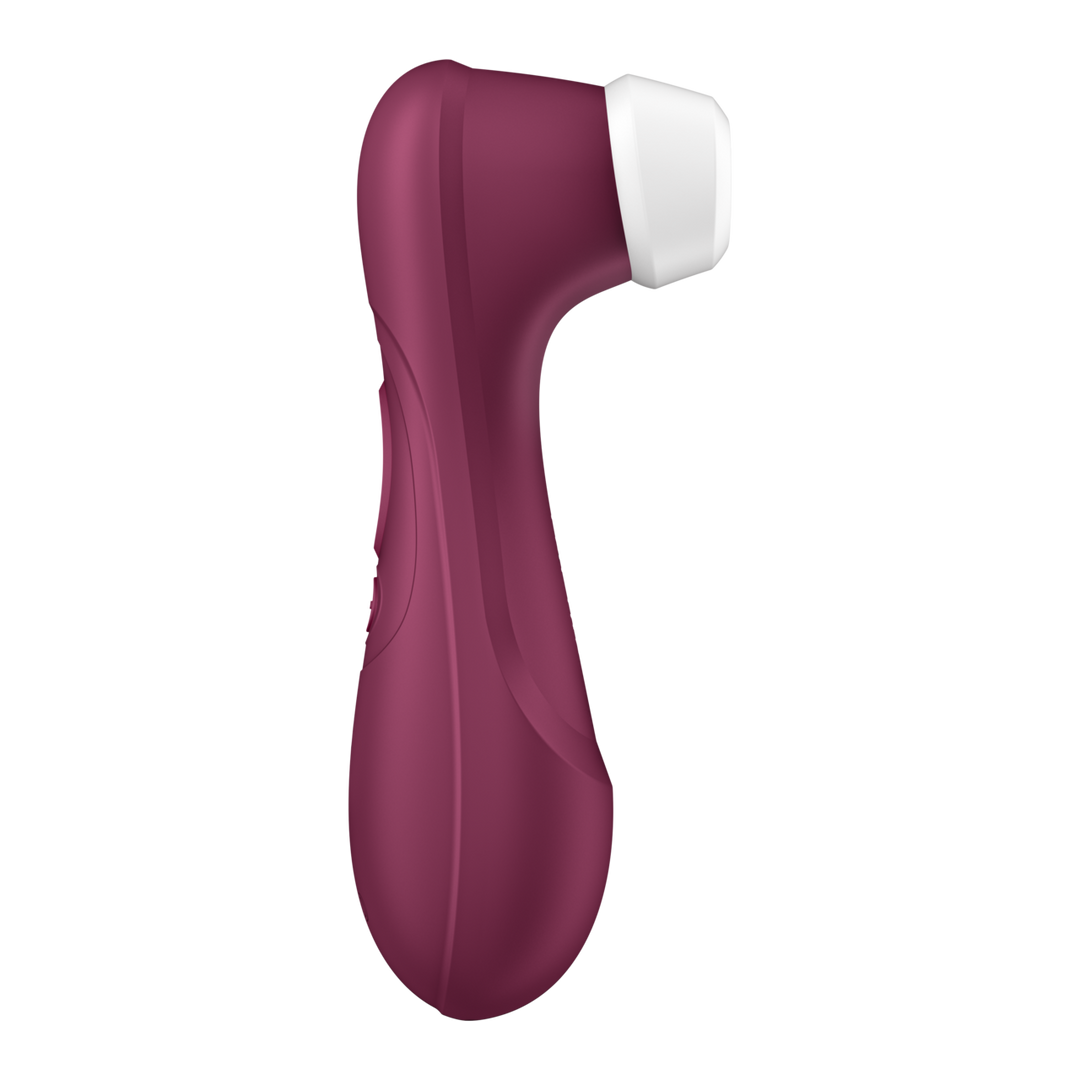 Pro 2 Generation 3 - Double Air Pulse Vibrator - Liquid Air and Connect App - Wine Red 5