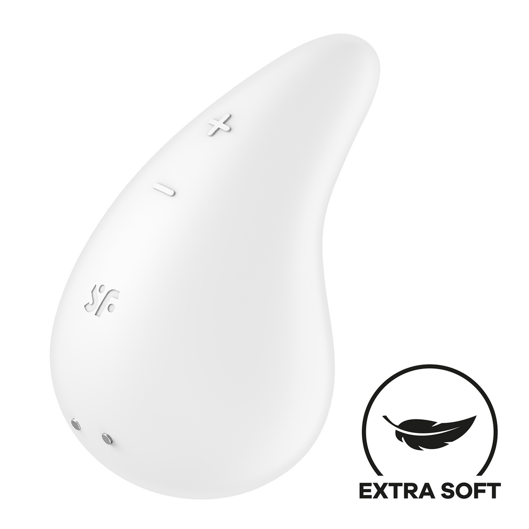Dew Drop - Lay-on Vibrator - White 6