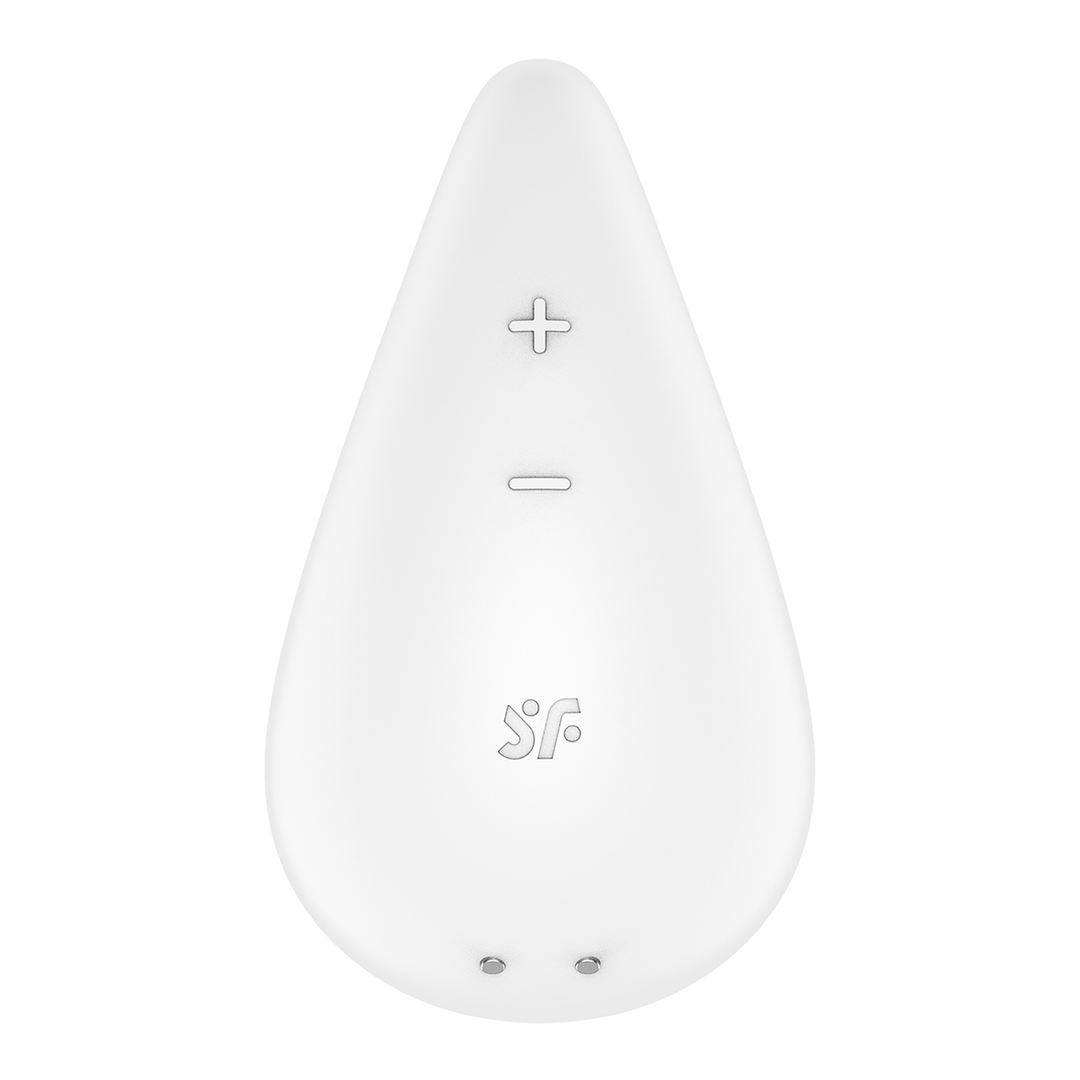 Dew Drop - Lay-on Vibrator - White 1