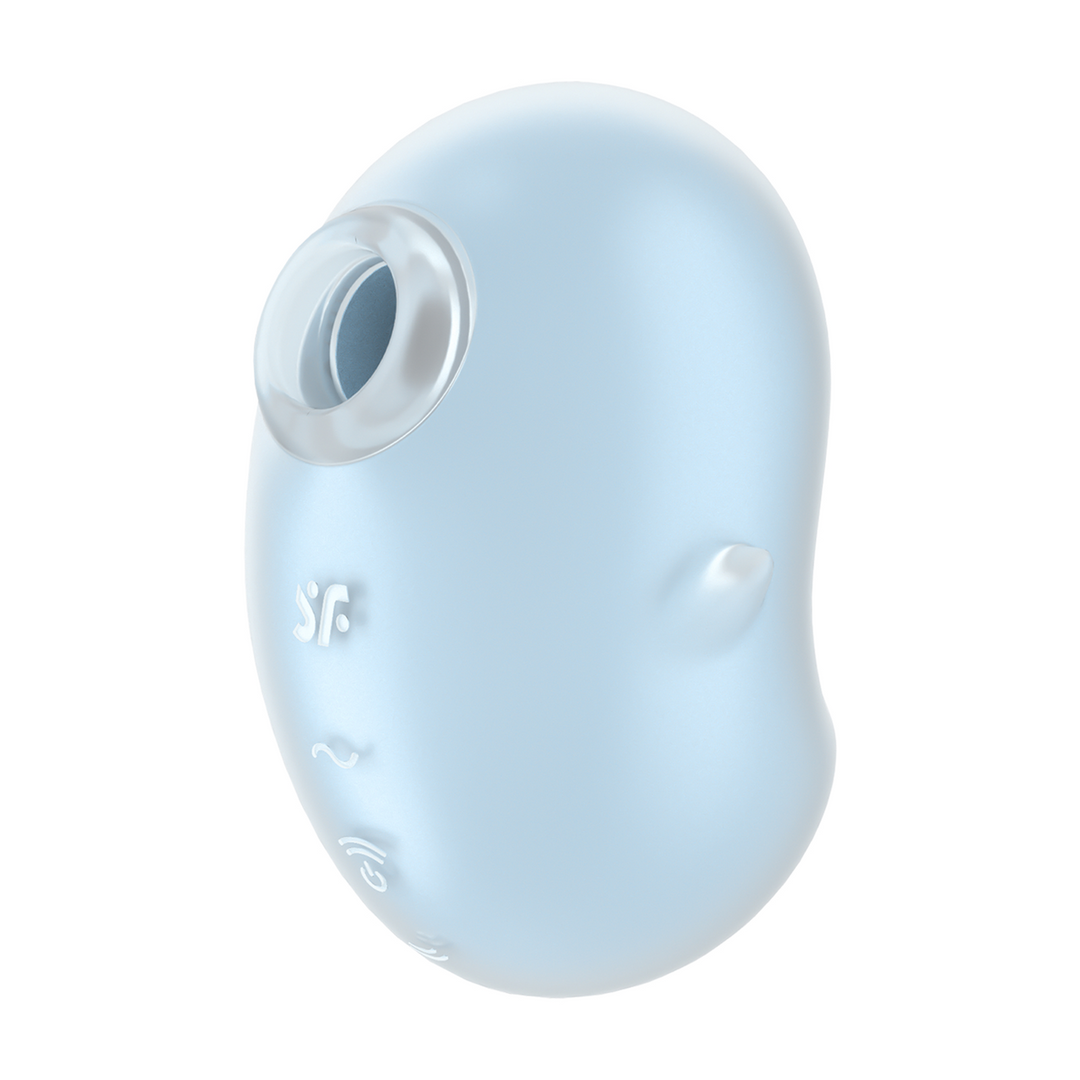 Cutie Ghost - Air Pulse Vibrator - Blue 1