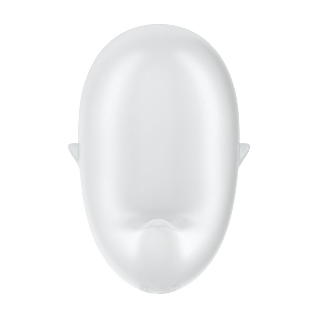 Cutie Ghost - Air Pulse Vibrator - White 5