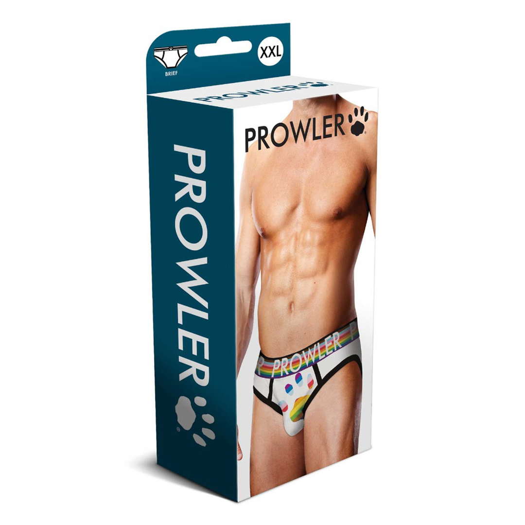 Oversized Paw Brief - XXL - White 2