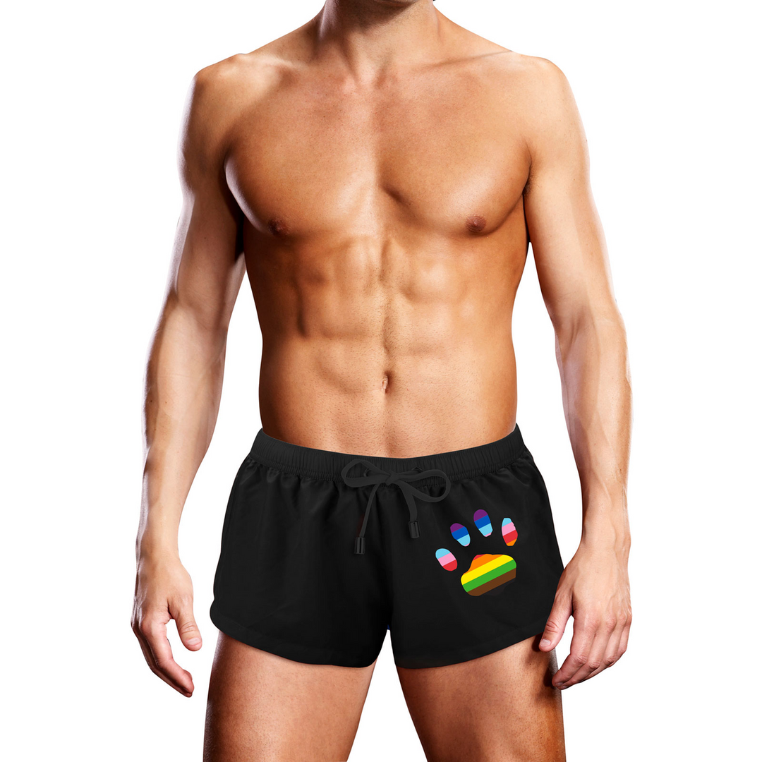 Swim Trunk - Black Oversized Paw - S 1