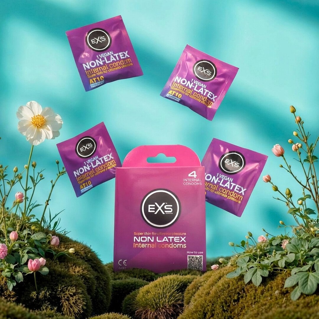 EXS Non-Latex Internal Condoms - 4 Pieces 3