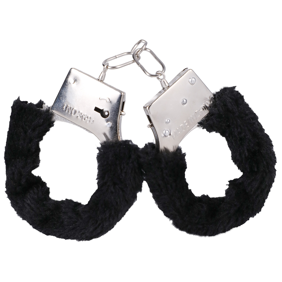Furry Handcuffs - Black 4
