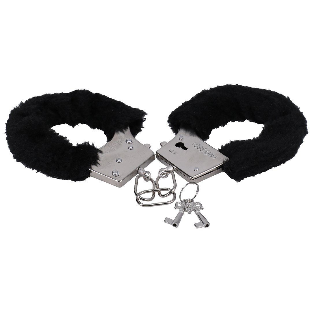 Furry Handcuffs - Black 5