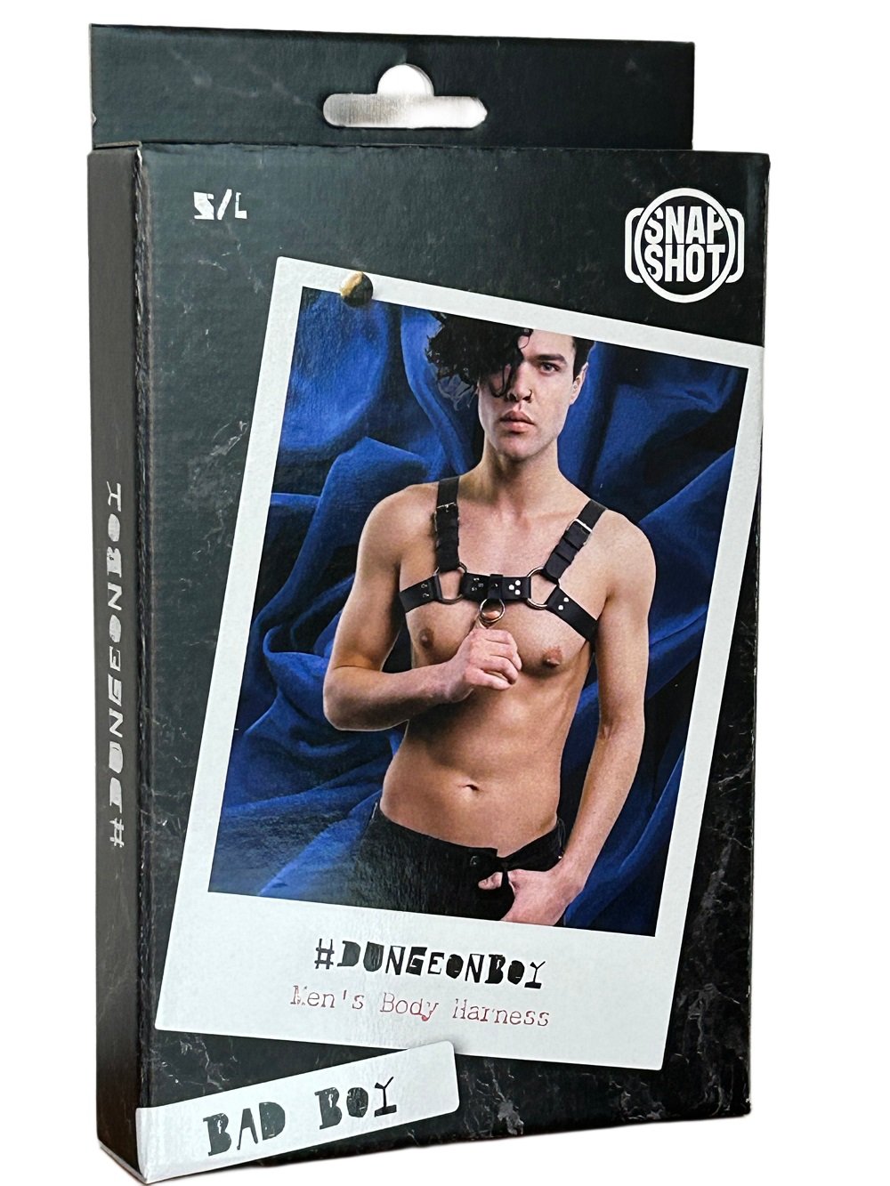 Men's Body Harness S/L Black 3