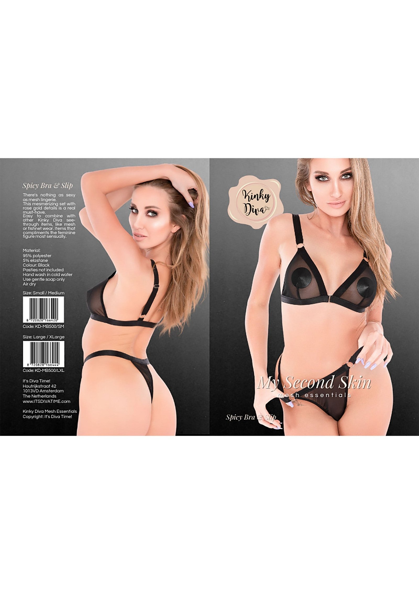 Spicy Bra Plus Slip 4