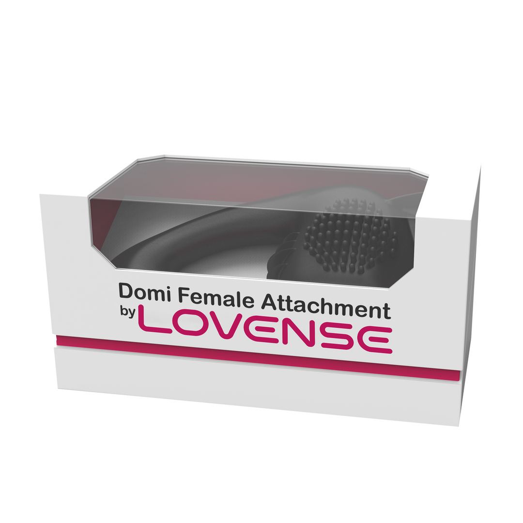 Female Attachment for Domi Wand Massager - Black 2
