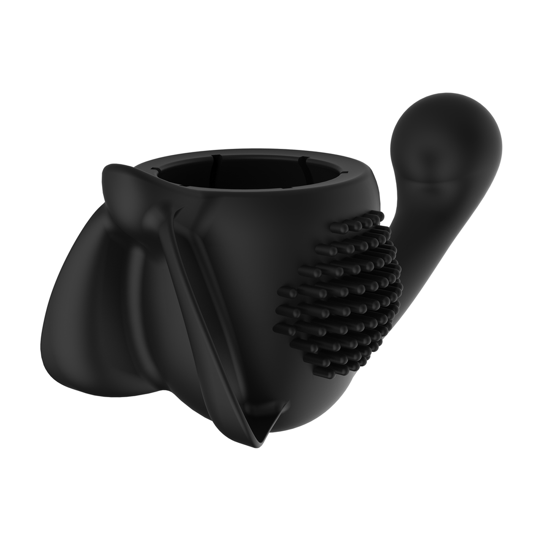 Female Attachment for Domi Wand Massager - Black 3