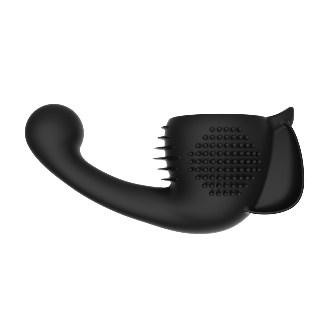 Female Attachment for Domi Wand Massager - Black 4