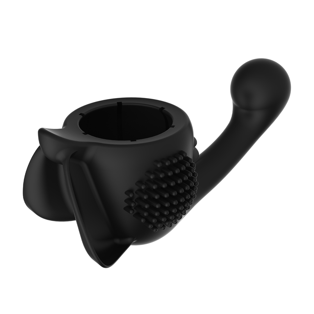 Female Attachment for Domi Wand Massager - Black 1