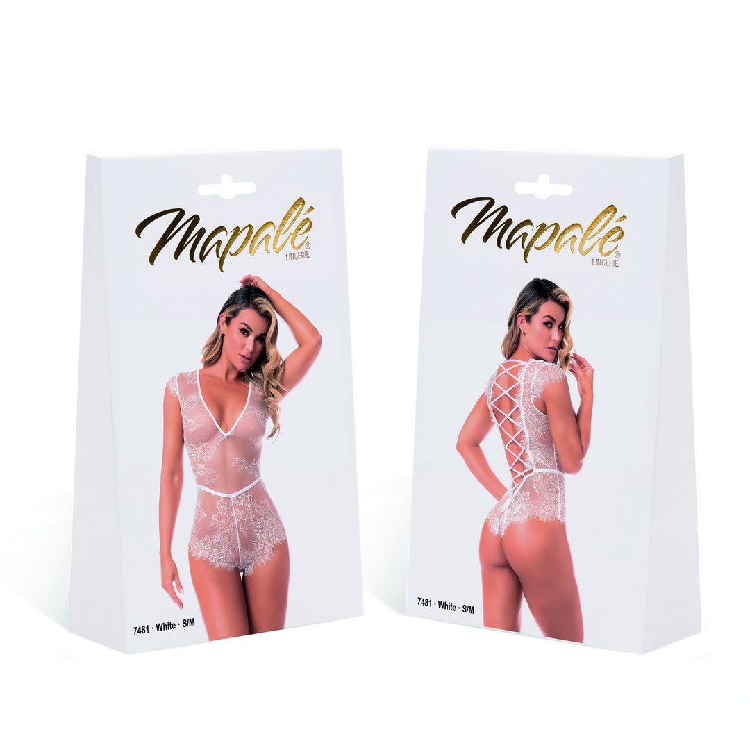 Romper/Babydoll - L/XL - White 2