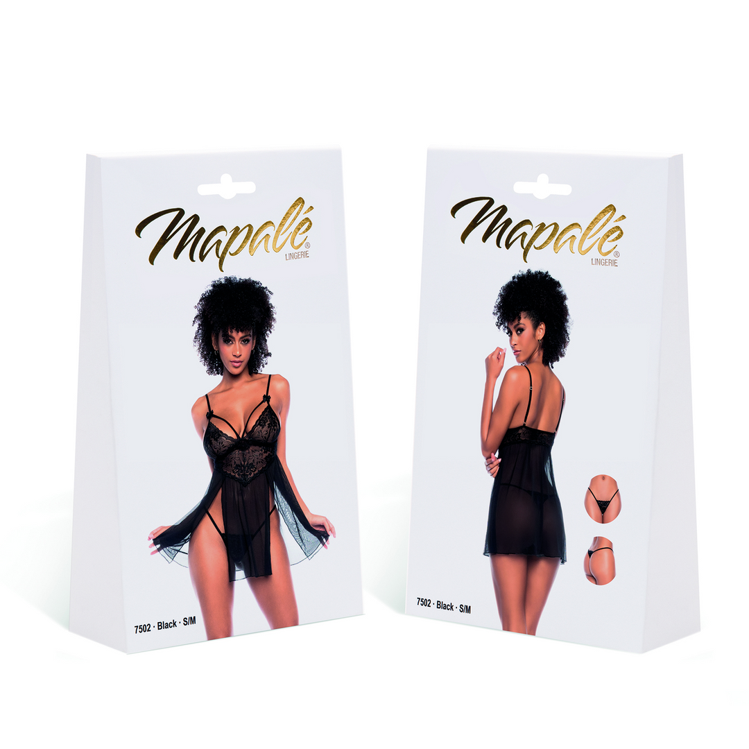 Babydoll - L/XL - Black 2