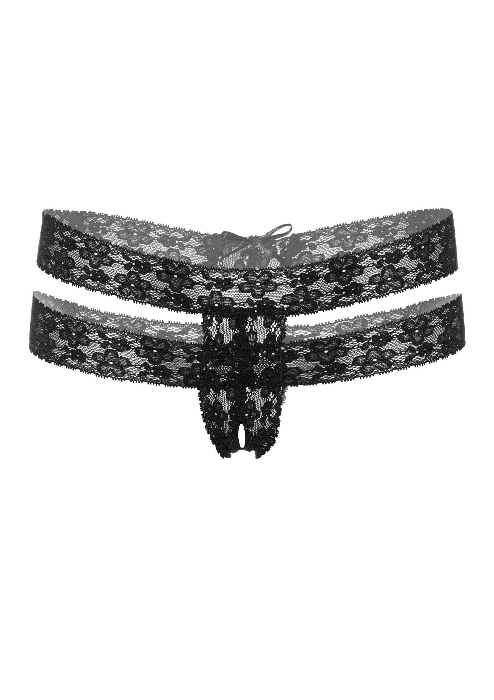 Lucy crotchless thong panty 5