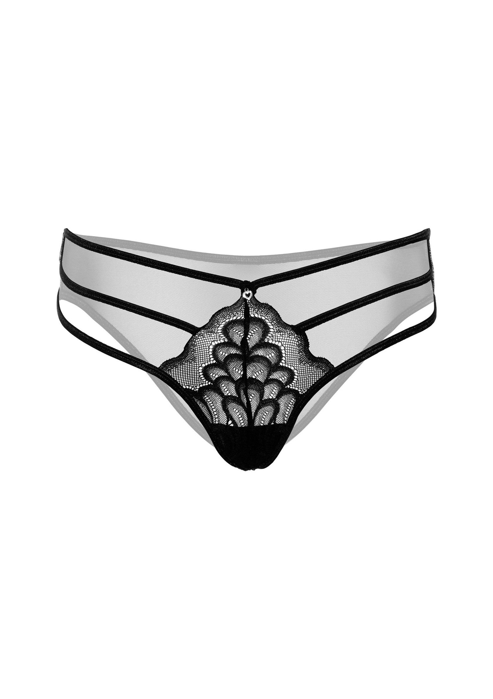 Lace string with straps 6