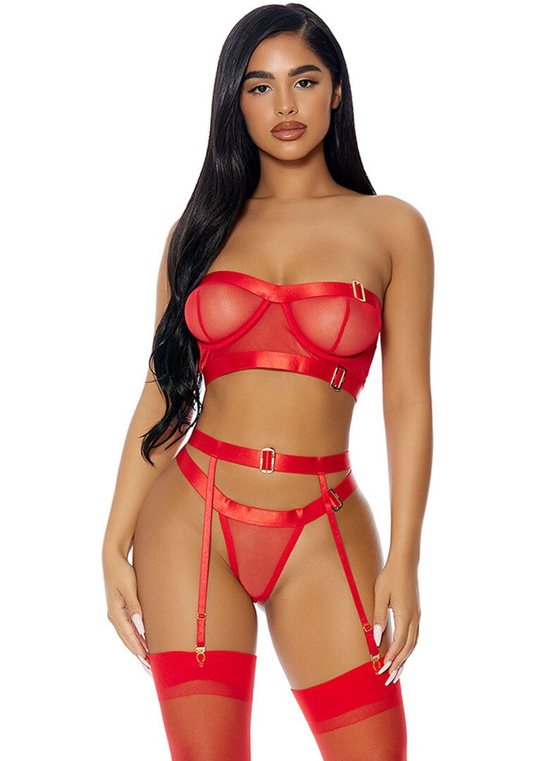 Good As Gold Lingerie Set - Lingerie Set - S 1