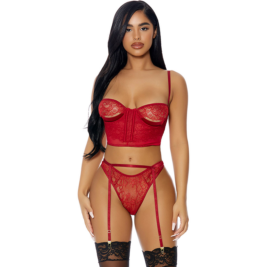 Peek Inside - Lingerie Set - XL 1