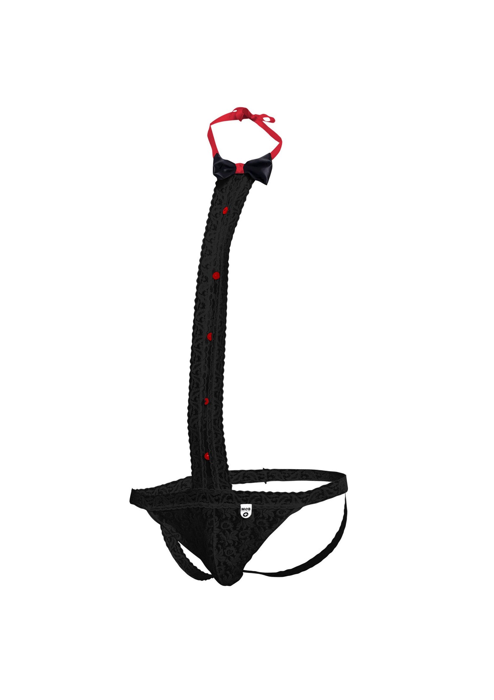MOB Tuxedo Lace Thong 6