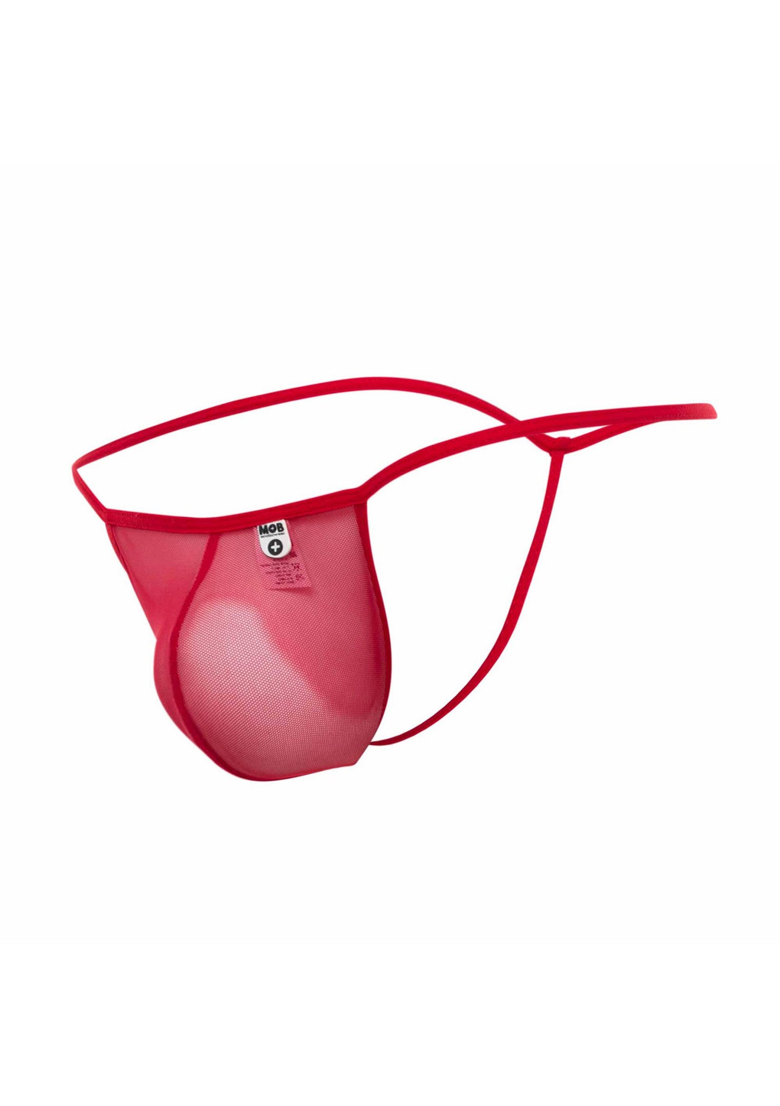 MOB Sheer T-Back Thong 4