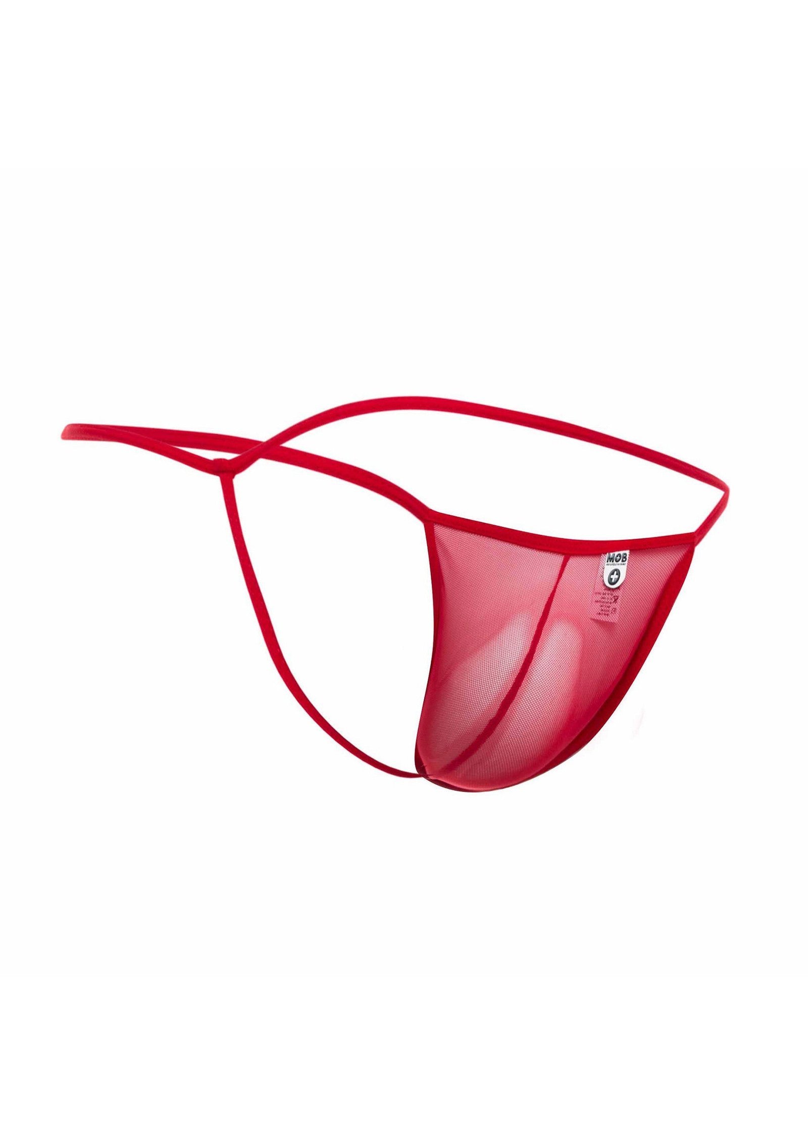 MOB Sheer T-Back Thong 5