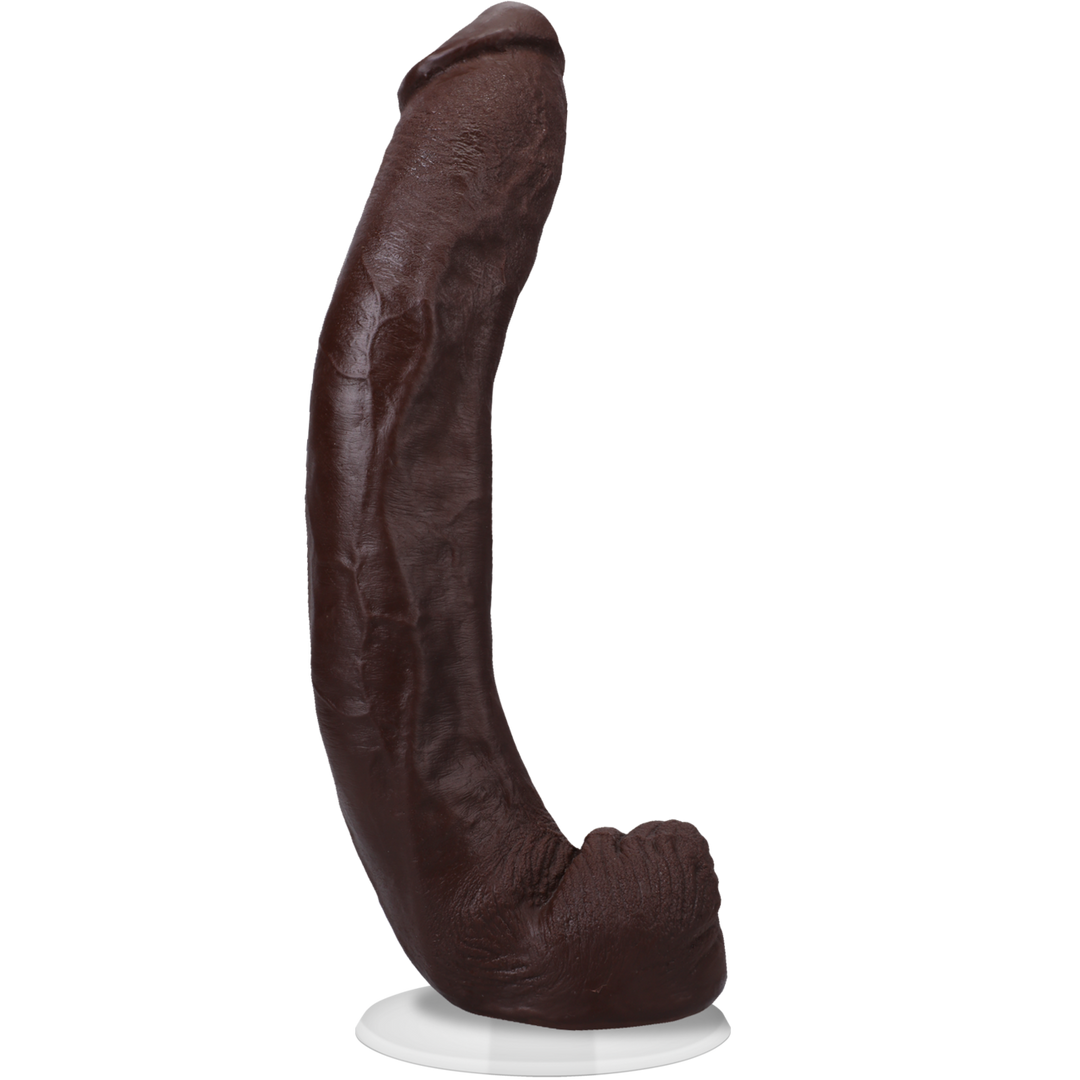 Dredd - Realistic ULTRASKYN Dildo - 13.5 / 34 cm - Chocolate 3