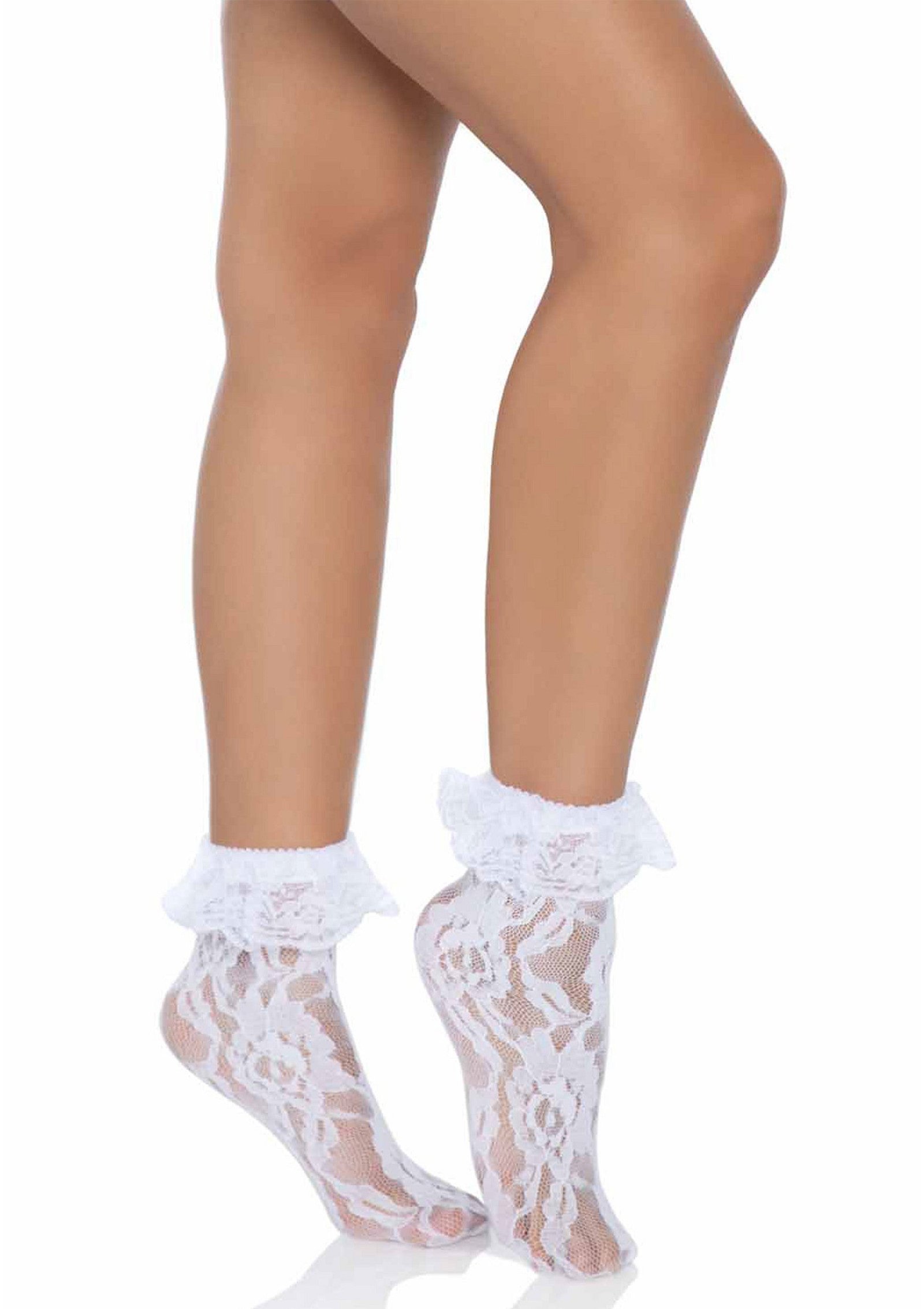 Lace Socks with Ruffle 1