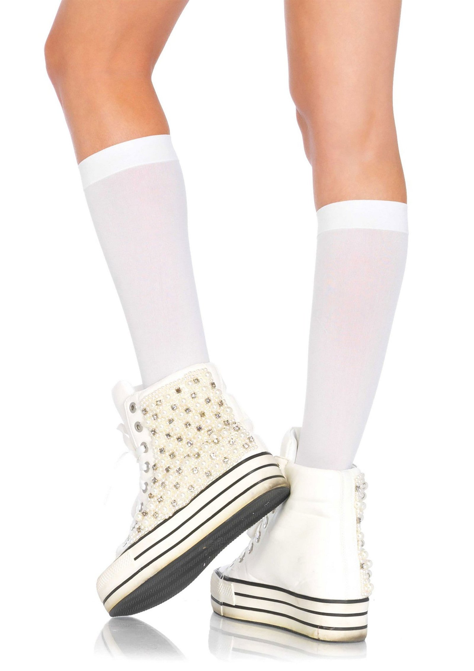 Nylon Knee Highs 3