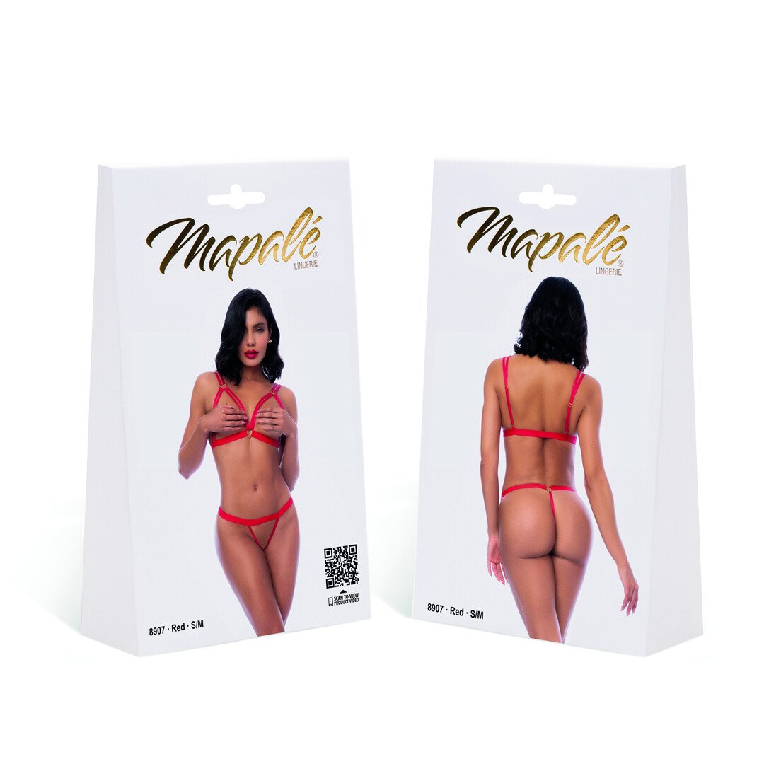 Heartstroke - Two Piece Set - S/M - Red 2