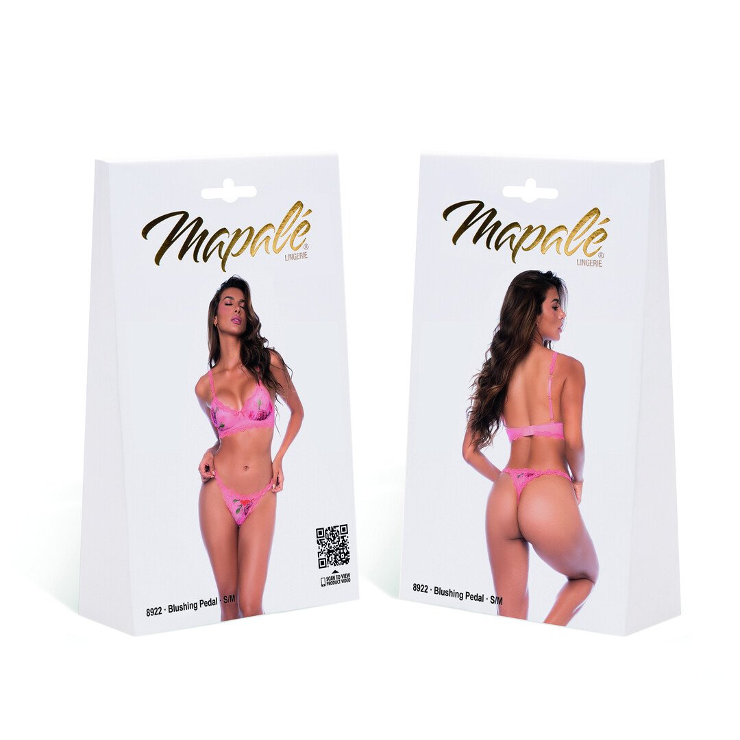 Two Piece Set - S/M - Blushing Pedeal 2