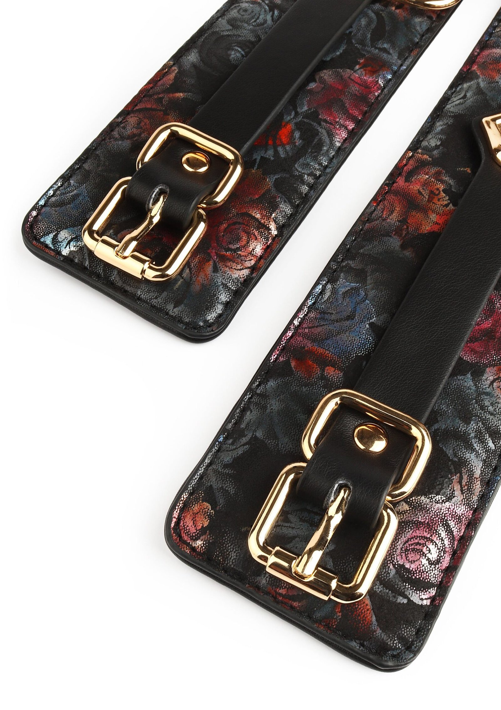 Floral Jacquard Ankle Cuffs 5