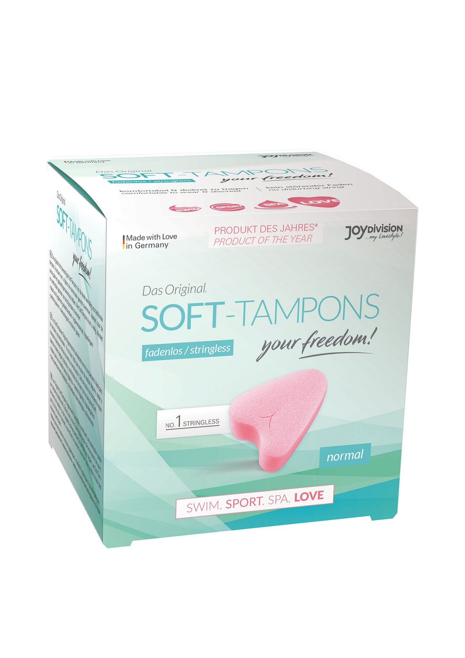 Soft Tampons Normal (Box of 3) 1