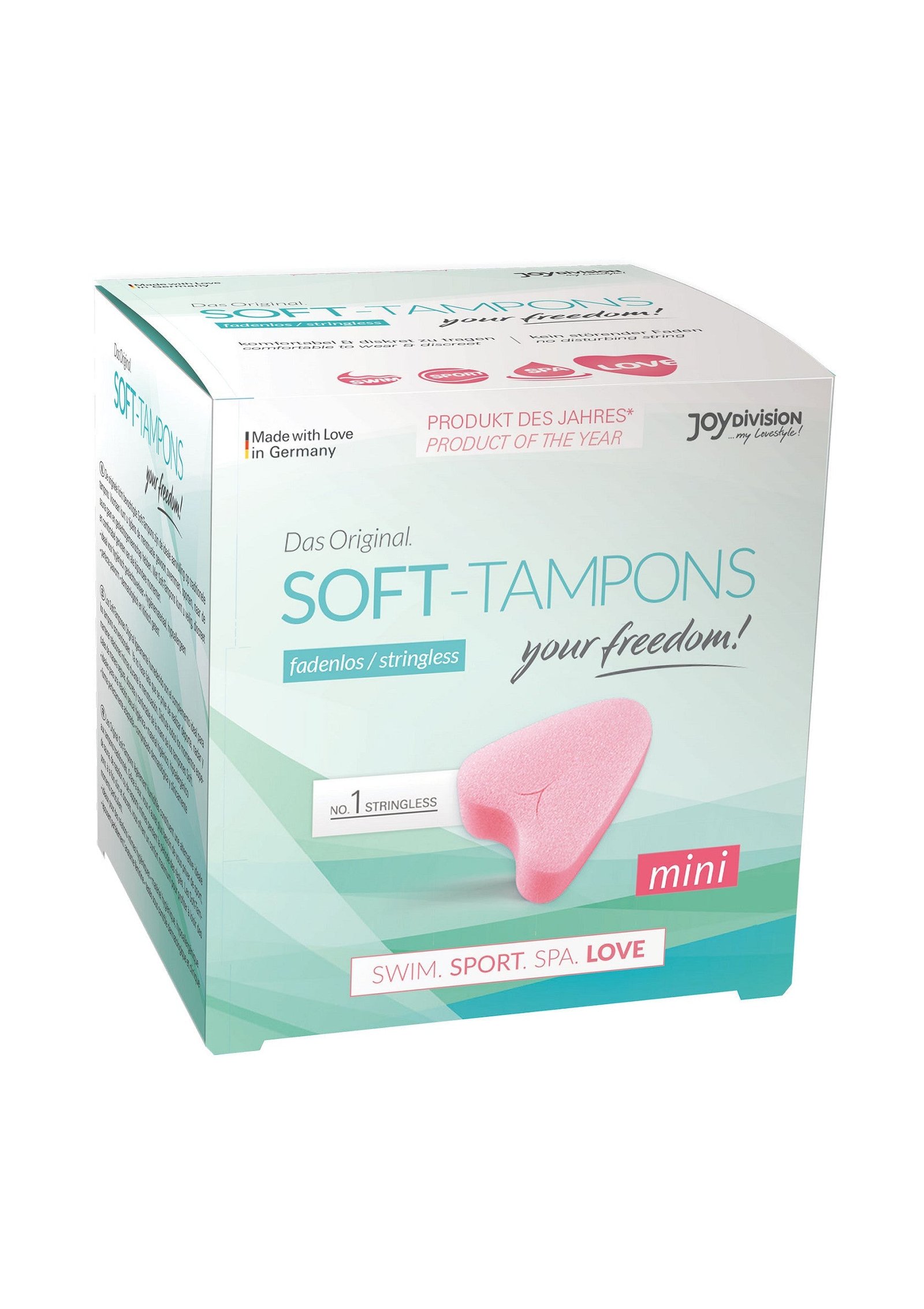 Soft Tampons Mini (Box of 3) 1