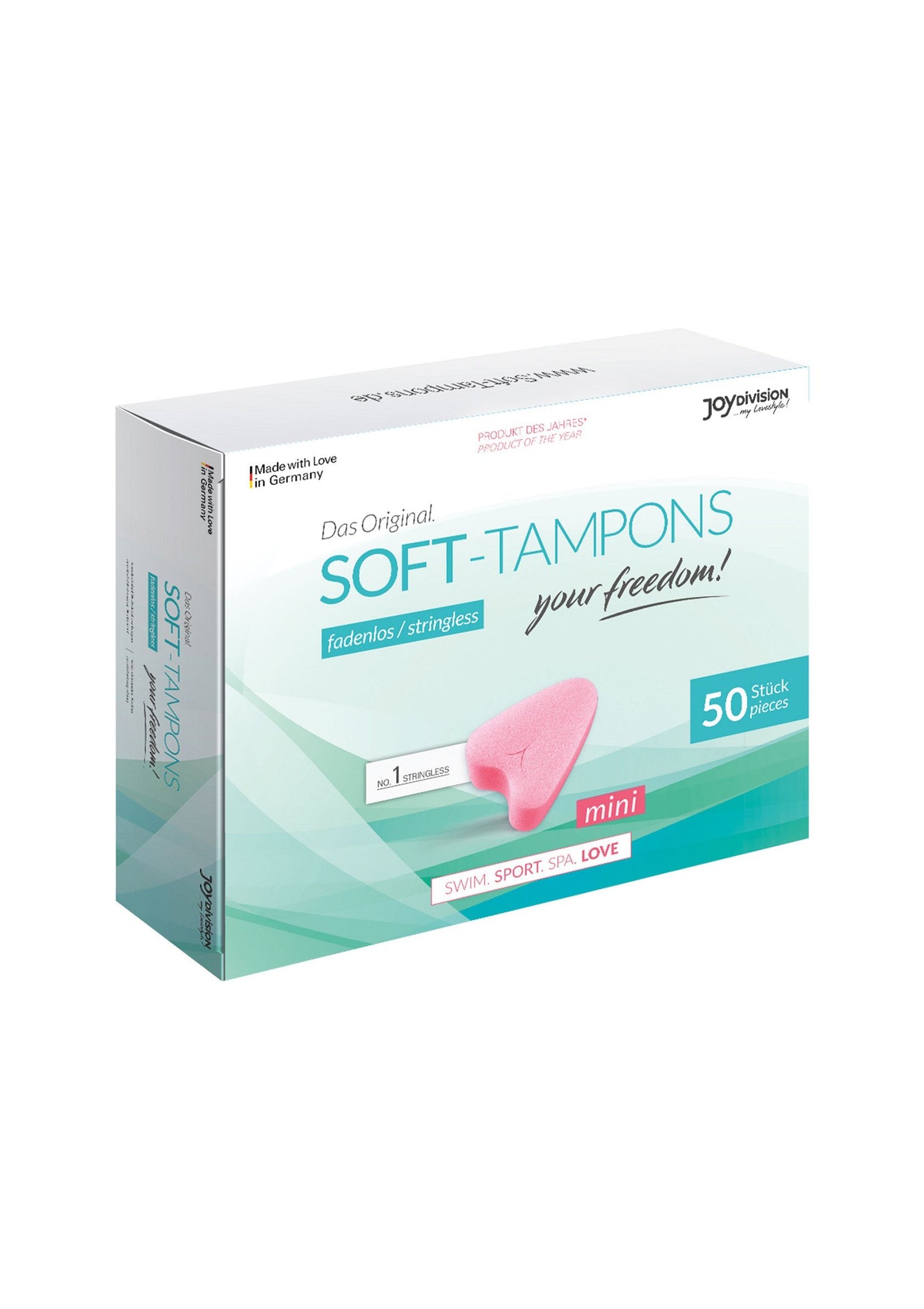 Soft Tampons Mini (Box of 50) 1