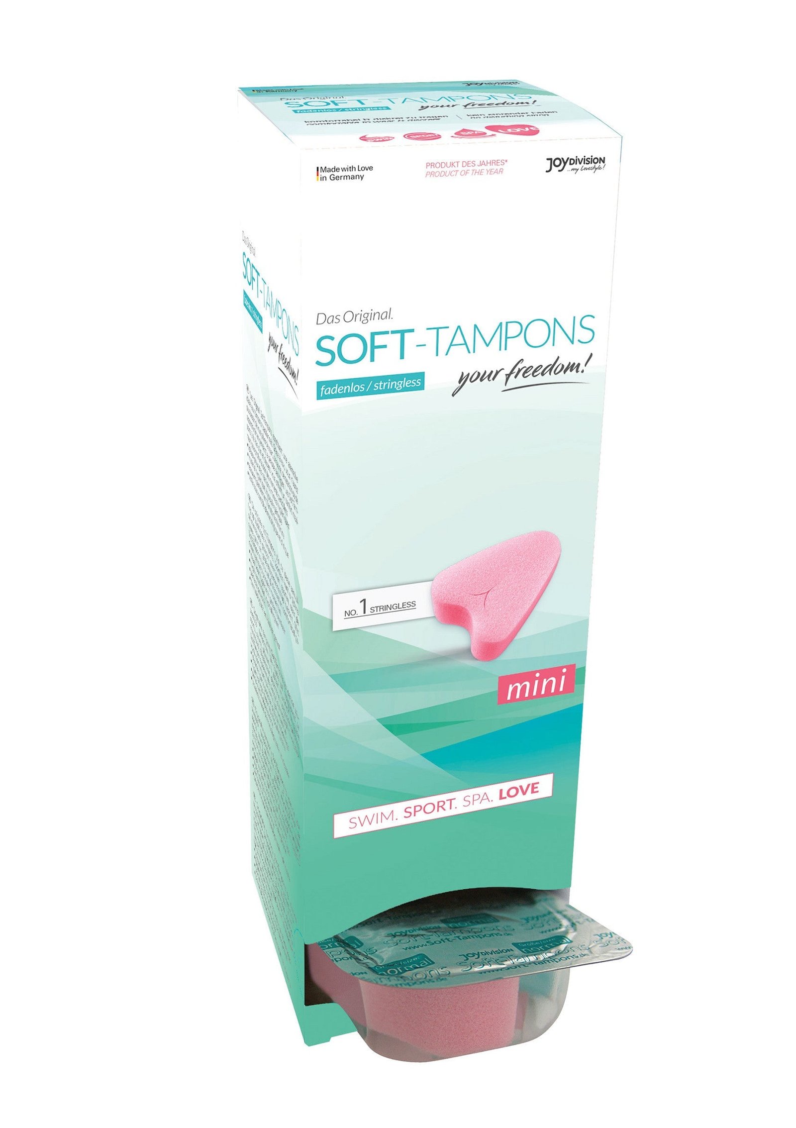 Soft Tampons Mini (Box of 10) 1
