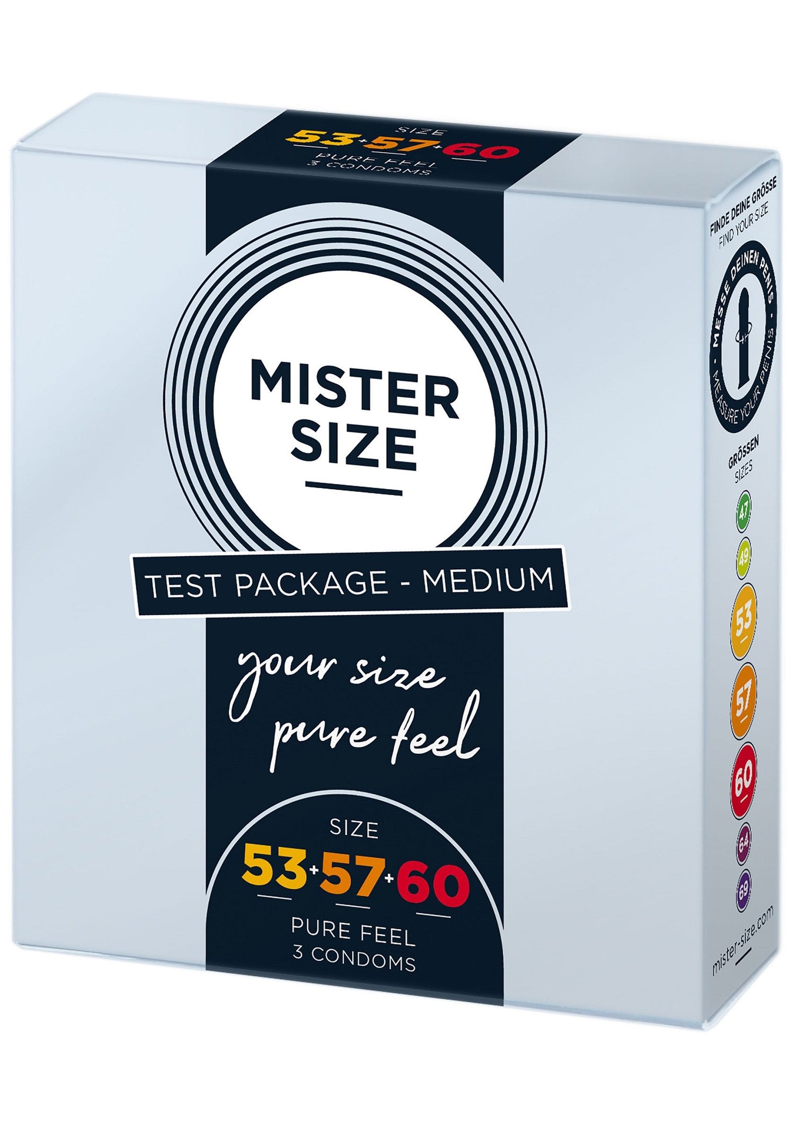 MISTER SIZE 53-57-60mm 3-pack 3
