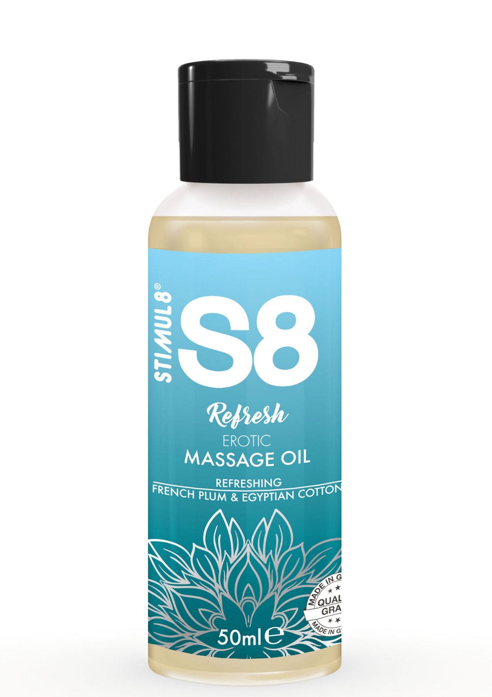S8 Massage Oil Box 3x 50 ml 2
