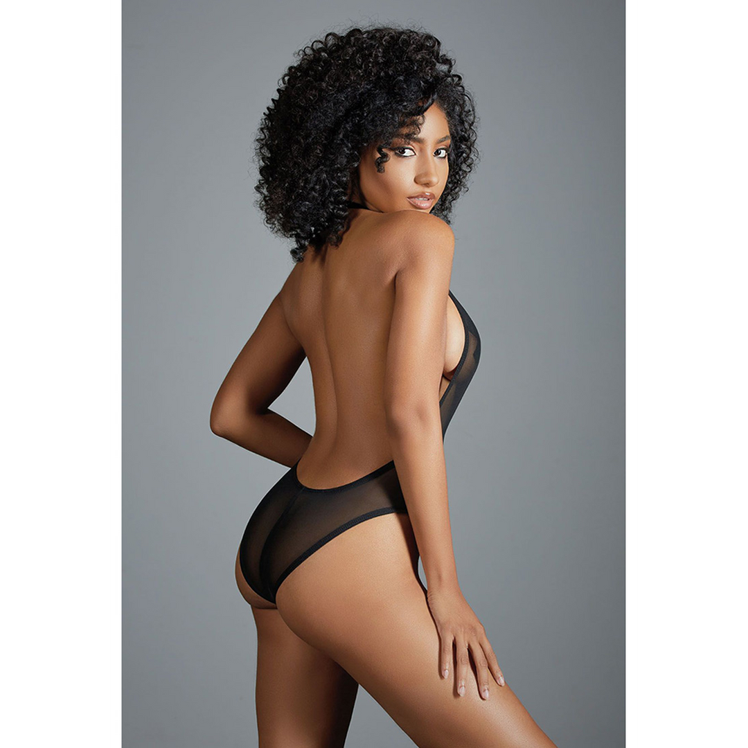 Jasmine - Sheer Mesh Teddy - One Size 2
