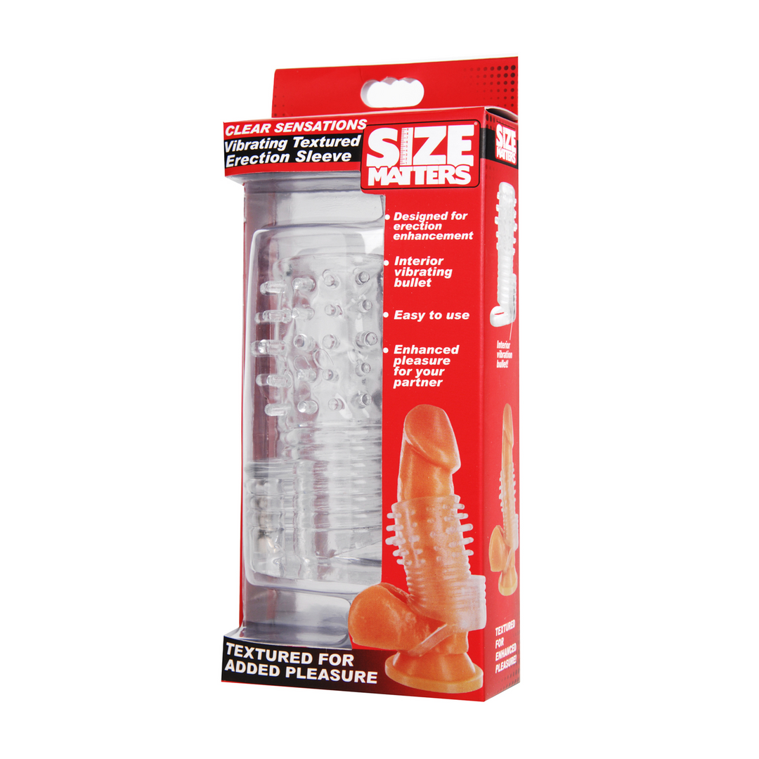 Vibrating Textured Erection Sleeve 2