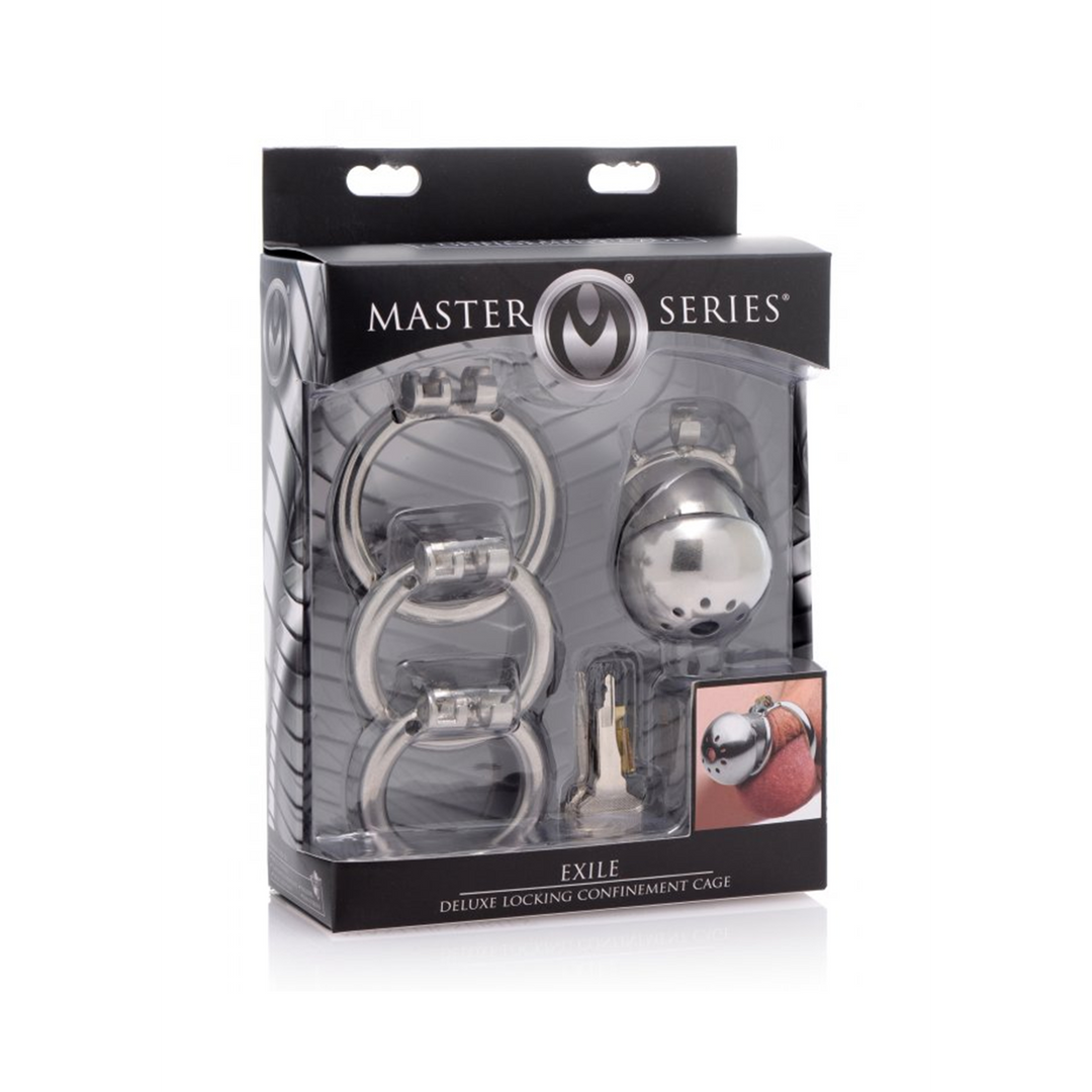 Exile Deluxe - Lockable Chastity Cage 2