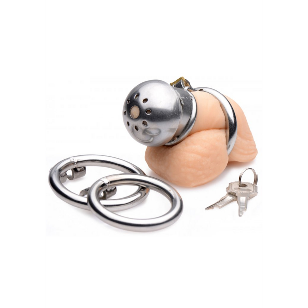 Exile Deluxe - Lockable Chastity Cage 4