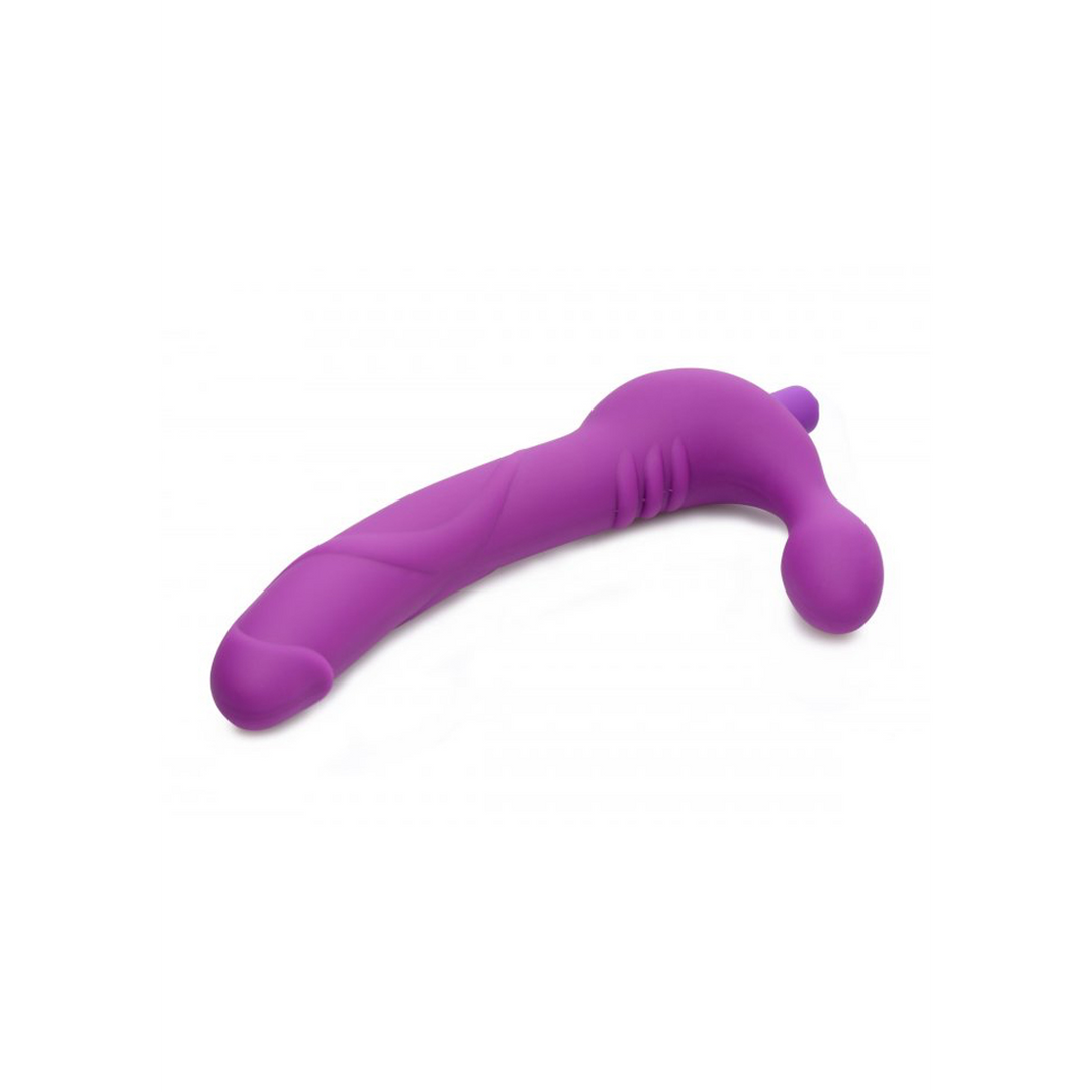 Royal Rider - Vibrating Silicone Strapless Strap-On 3