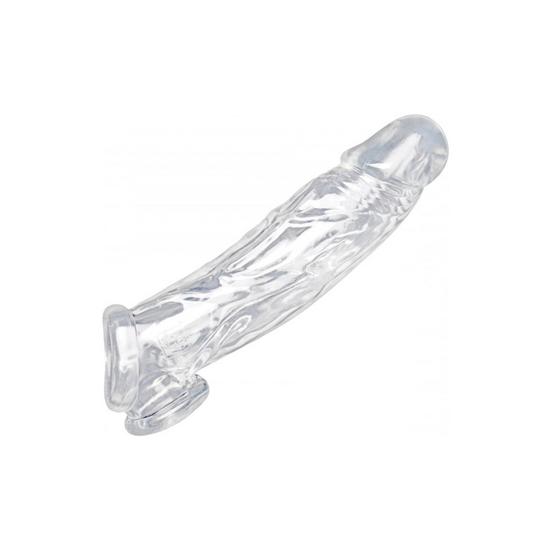 Realistic Clear Penis Sleeve and Ball Stretcher 4