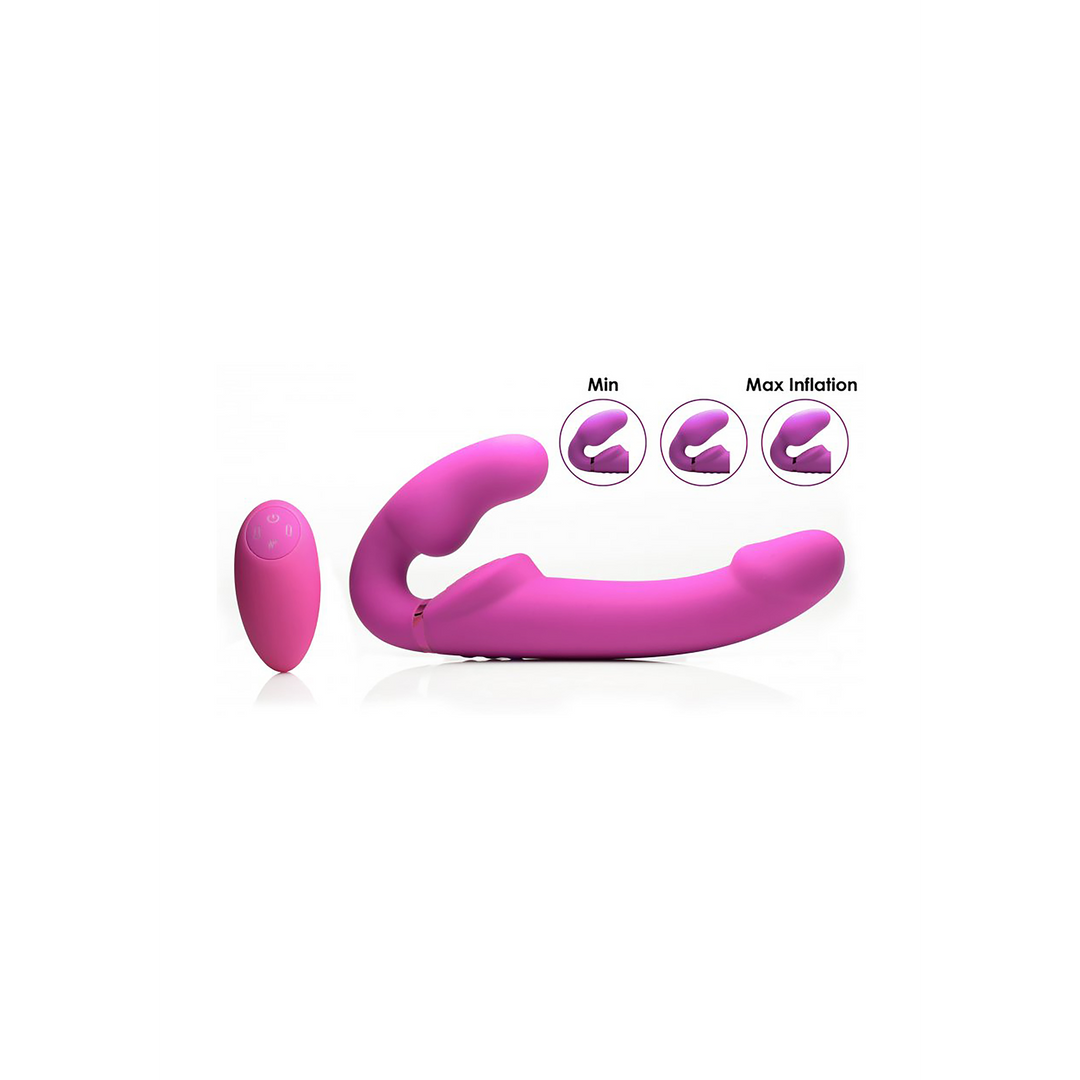 Evoke Ergo Fit - Strapless Strap-On with Remote Control 4