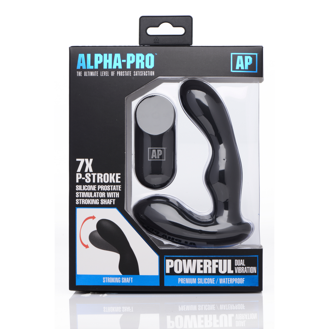 P-Stroke - Prostate Stimulator with Stroke Shaft and 7 Speeds 2