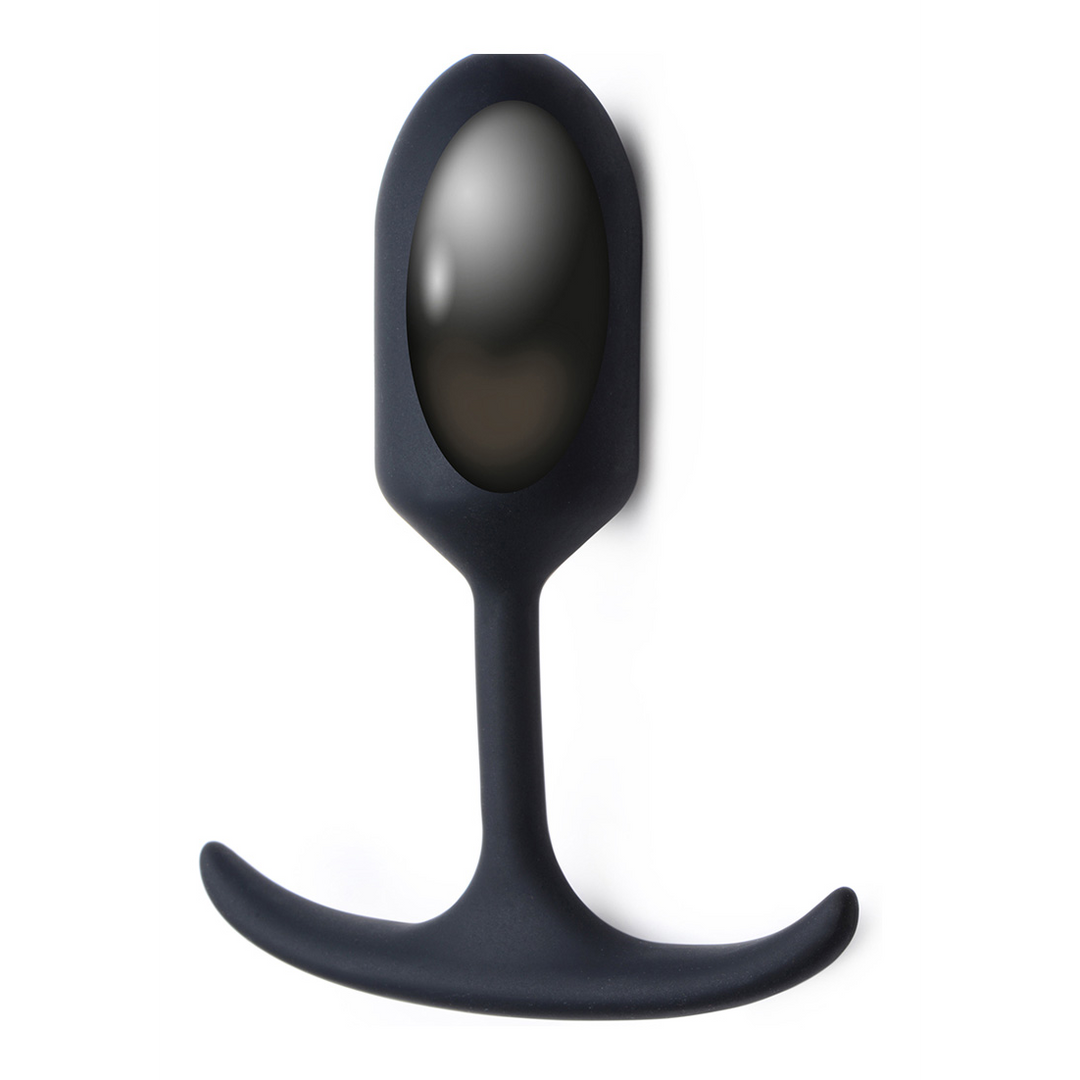 Premium Silicone Weighted Anal Plug - Small 1