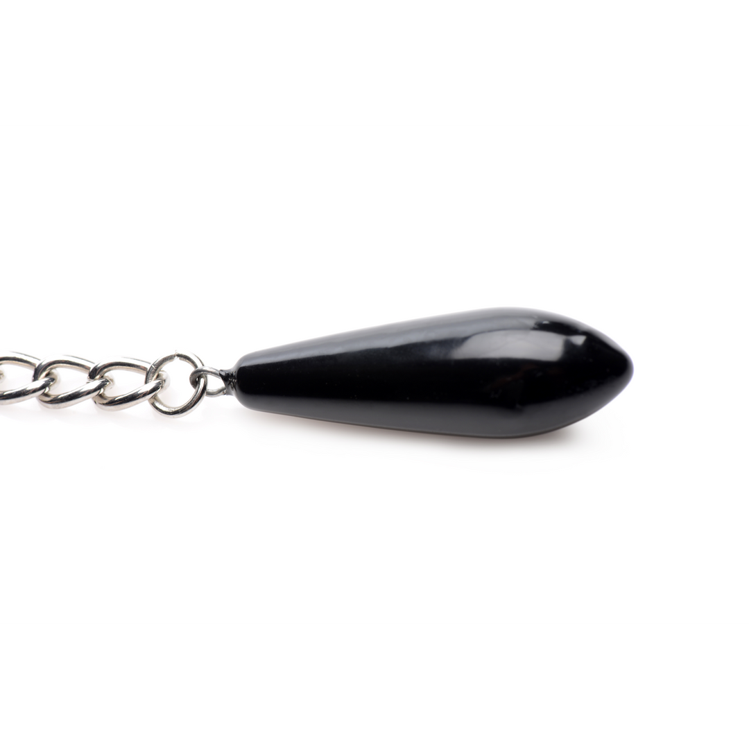 Titty Taunter - Nipple Clamps with Weighted Bead 4
