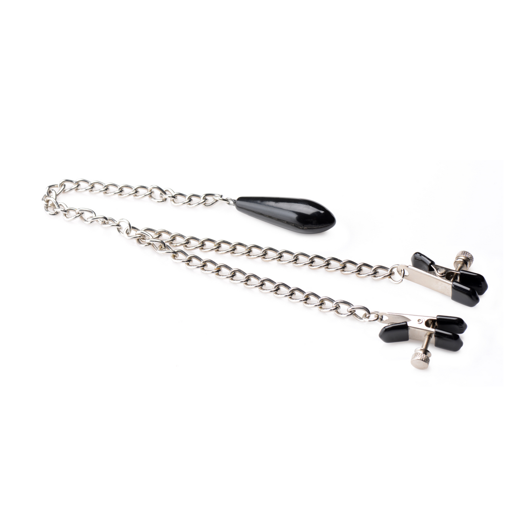 Titty Taunter - Nipple Clamps with Weighted Bead 3