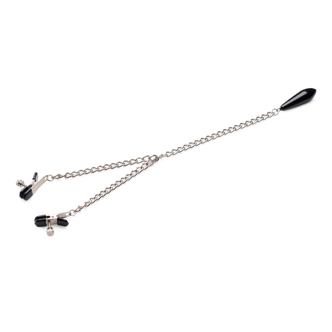 Titty Taunter - Nipple Clamps with Weighted Bead 1
