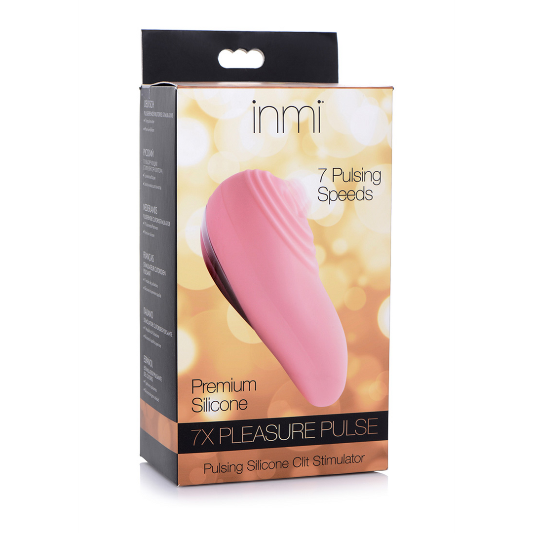 Pleasure Pulse - Pulsating Silicone Clit Stimulator 2